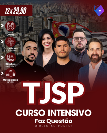 TRIBUNAL de JUSTIÇA de SÃO PAULO (CURSO INTENSIVO)